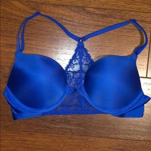 Victoria Secret lace racer back push-up bra